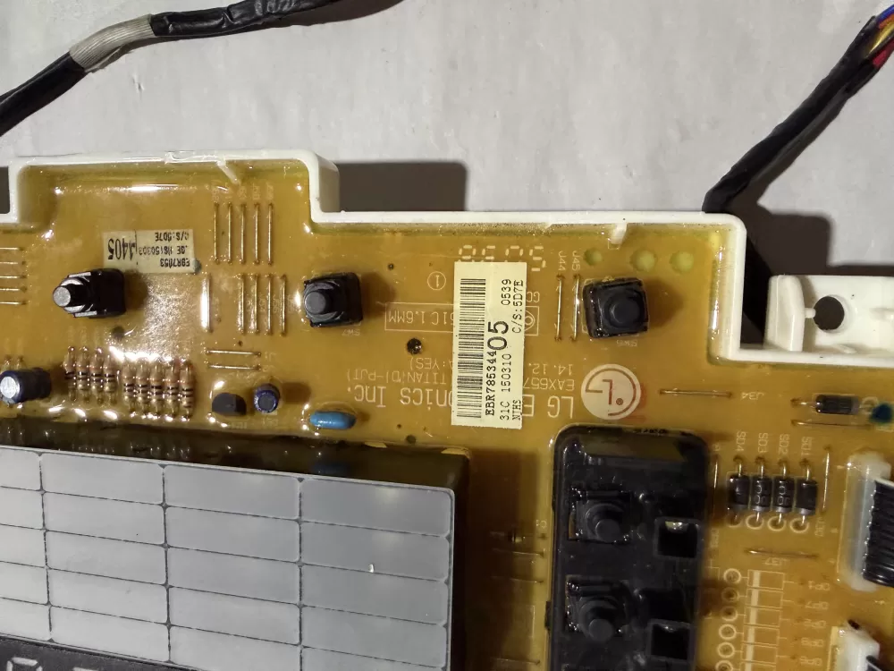 LG EBR78534405 Washer Control Board Interface AZ211361 | KMV906