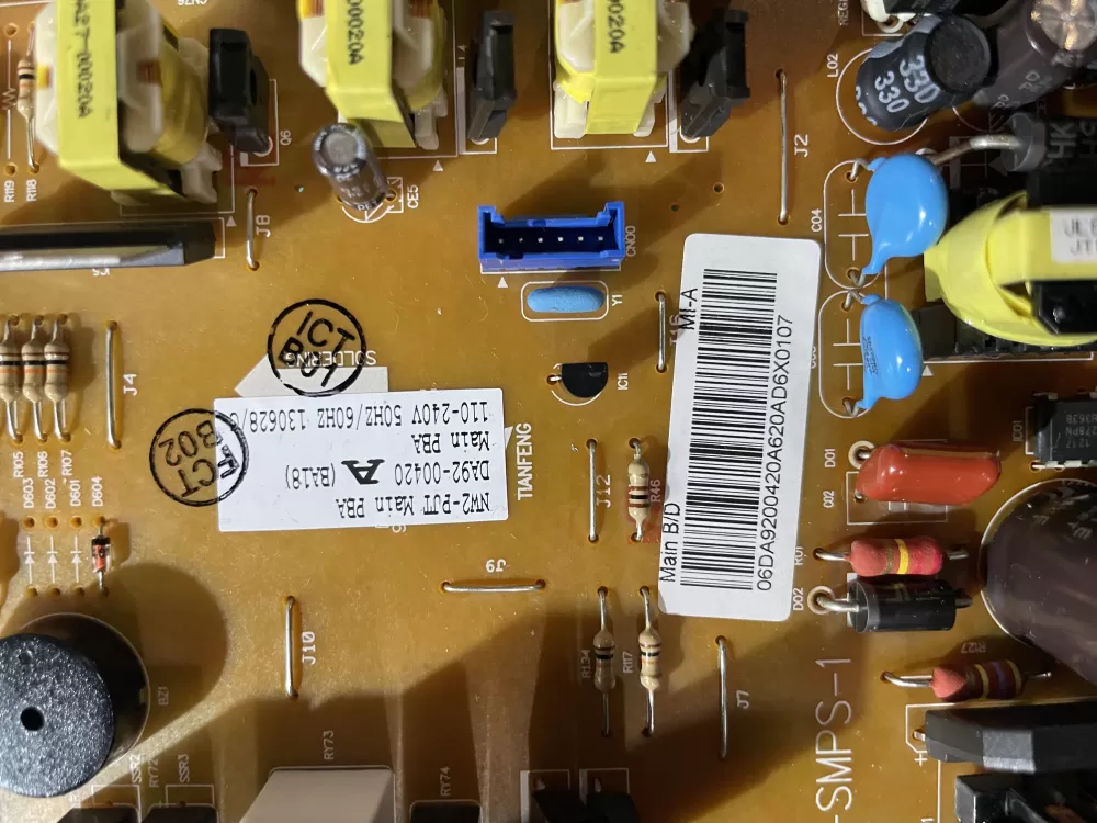 Samsung DA92 00420A Refrigerator Control Board AZ189956 | Wm807