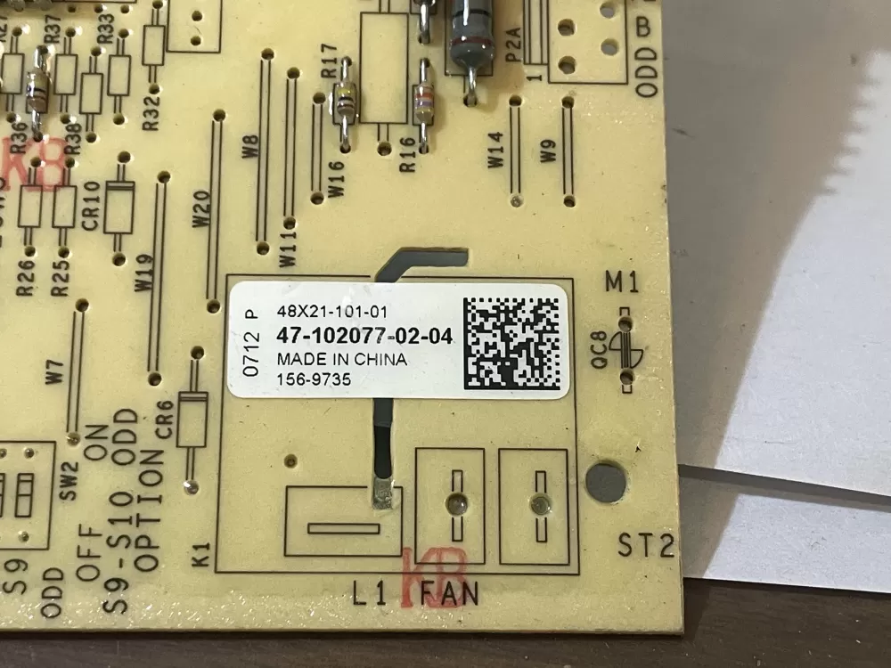 Rheem Air Handler Control Board 47-102077-02-04 156-9735 AZ110605 | Wm225