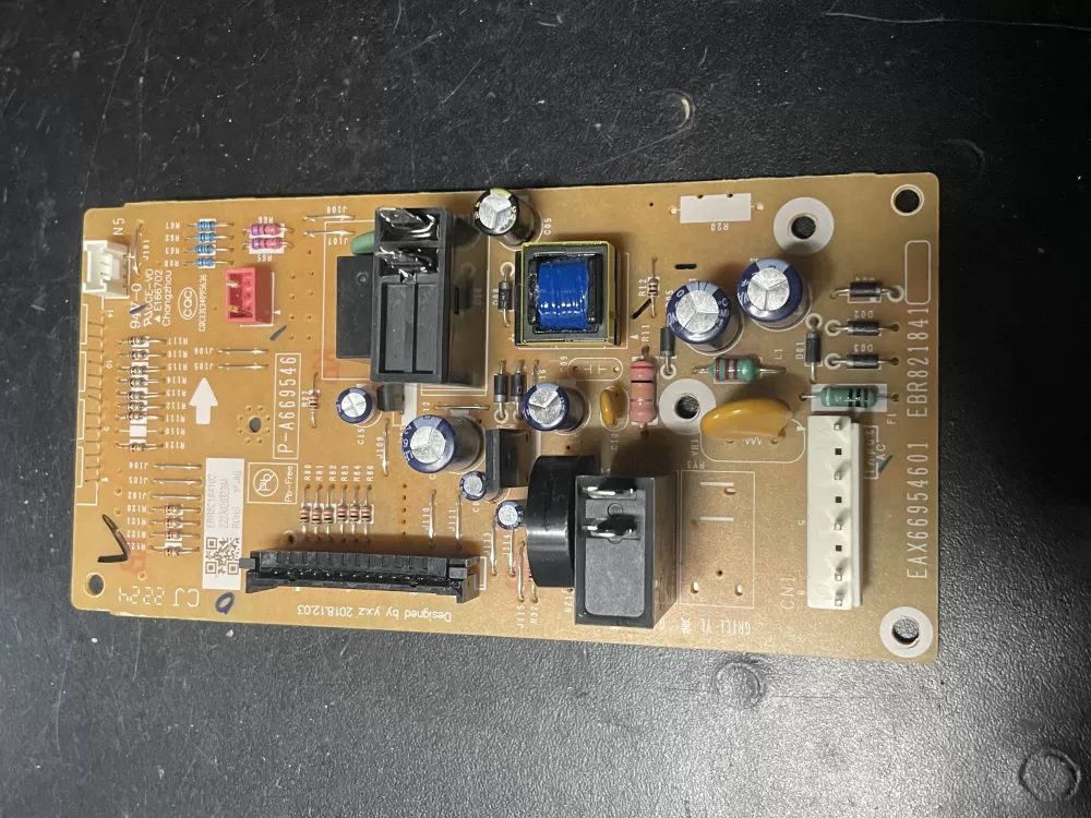 LG EBR82184102 Microwave Electronic Control Board