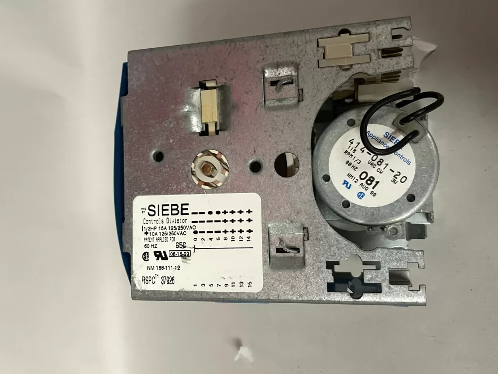 168-111-12 Speed Queen Washer Timer