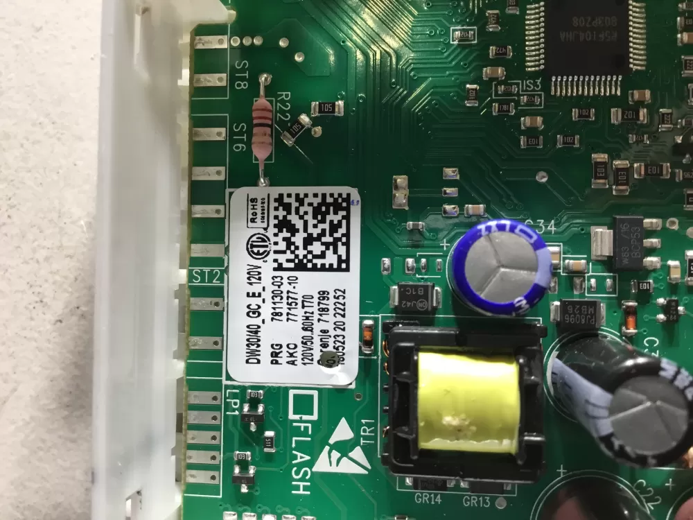 Asko 781130 03 Dishwasher Control Board AZ46320 | NR273