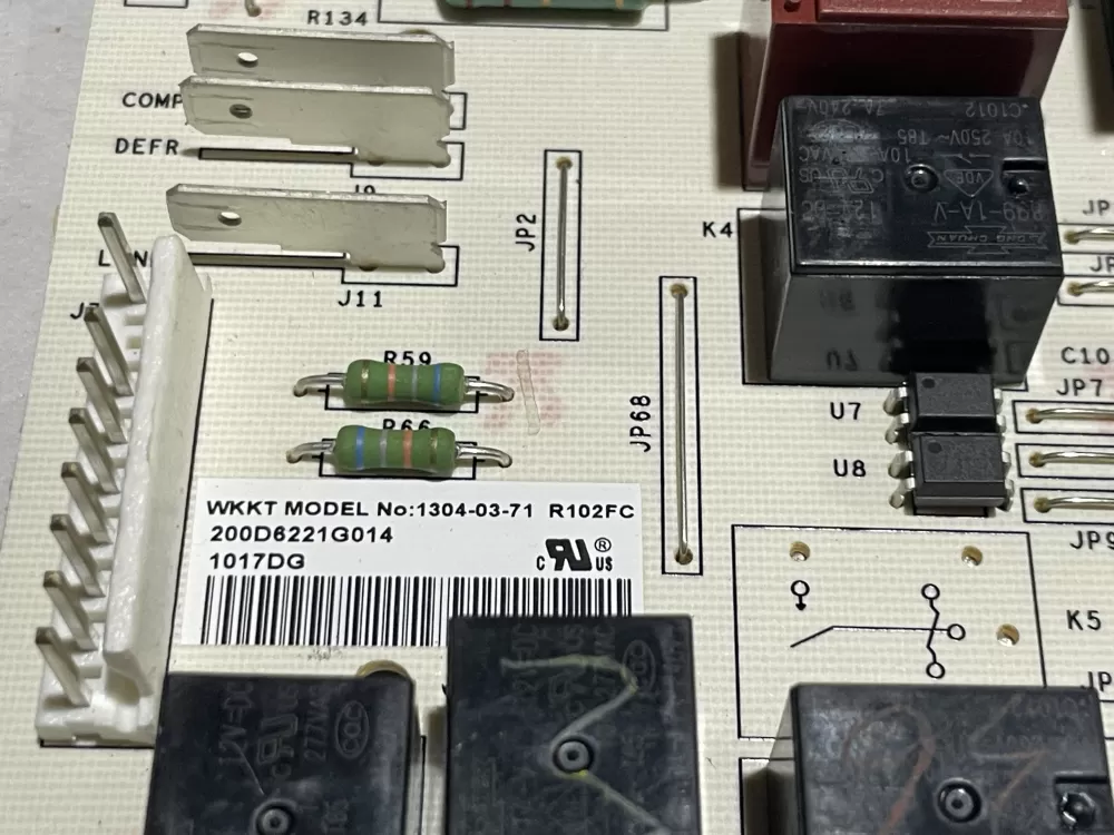 GE 200D6221G024 Refrigerator Main Control Board AZ153710 | Wm2508