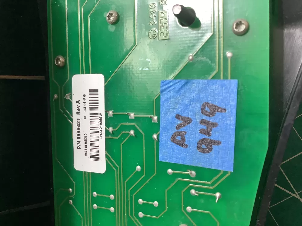 Whirlpool GDL-02059 Dryer Control Board AZ214256 | ARV949