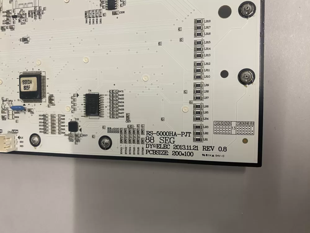 Refrigerator dispenser control board RS-500HA-PJT AZ227360 | BK1928