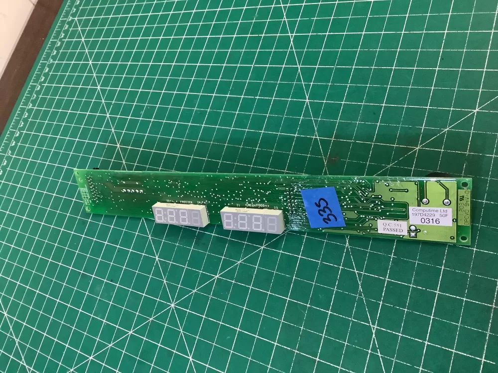 GE 197D4229G003 Refrigerator Control Board AZ204063 | NR335