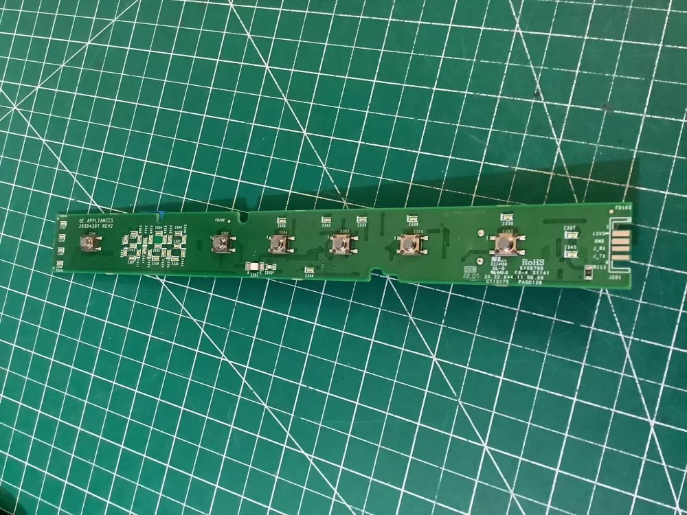 GE 265D4397G100 Dishwasher Control Board