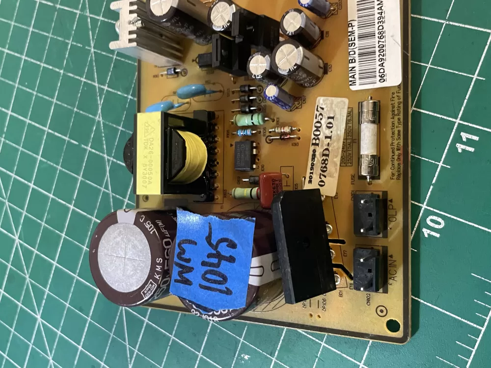 Samsung DA92 00768D Refrigerator Control Board Inverter AZ200850 | Wm1045