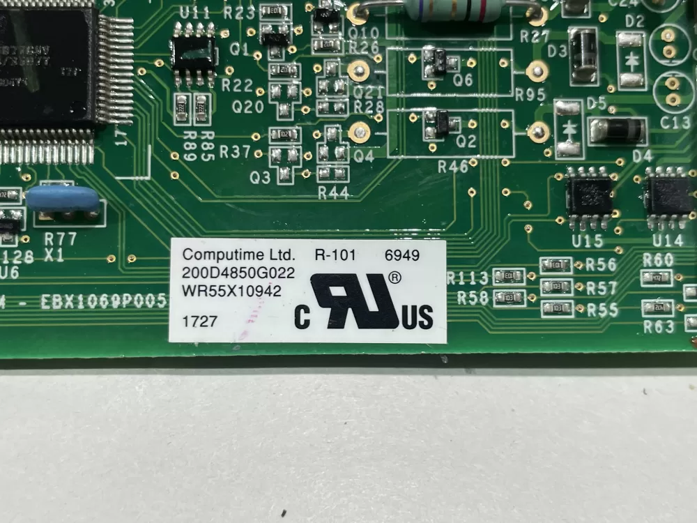 GE 200D6221G028 EBX1110P002 Refrigerator Control Board AZ143374 | Wm2410