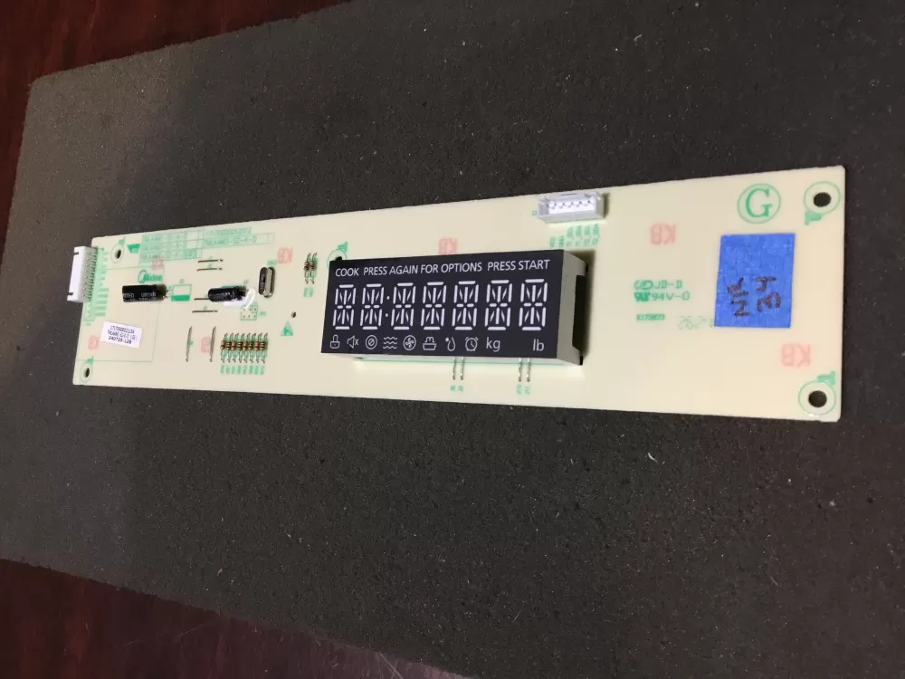 Panasonic 17170000021154 Display Control Board AZ99669 | NR34