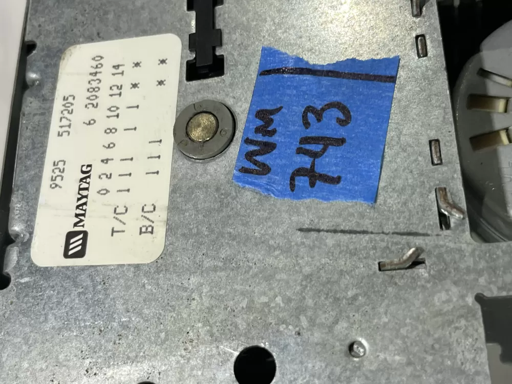 Maytag 62083460 6 2083460 WP22001255 AP6006208 Washer Timer 6 AZ149295 | Wm743