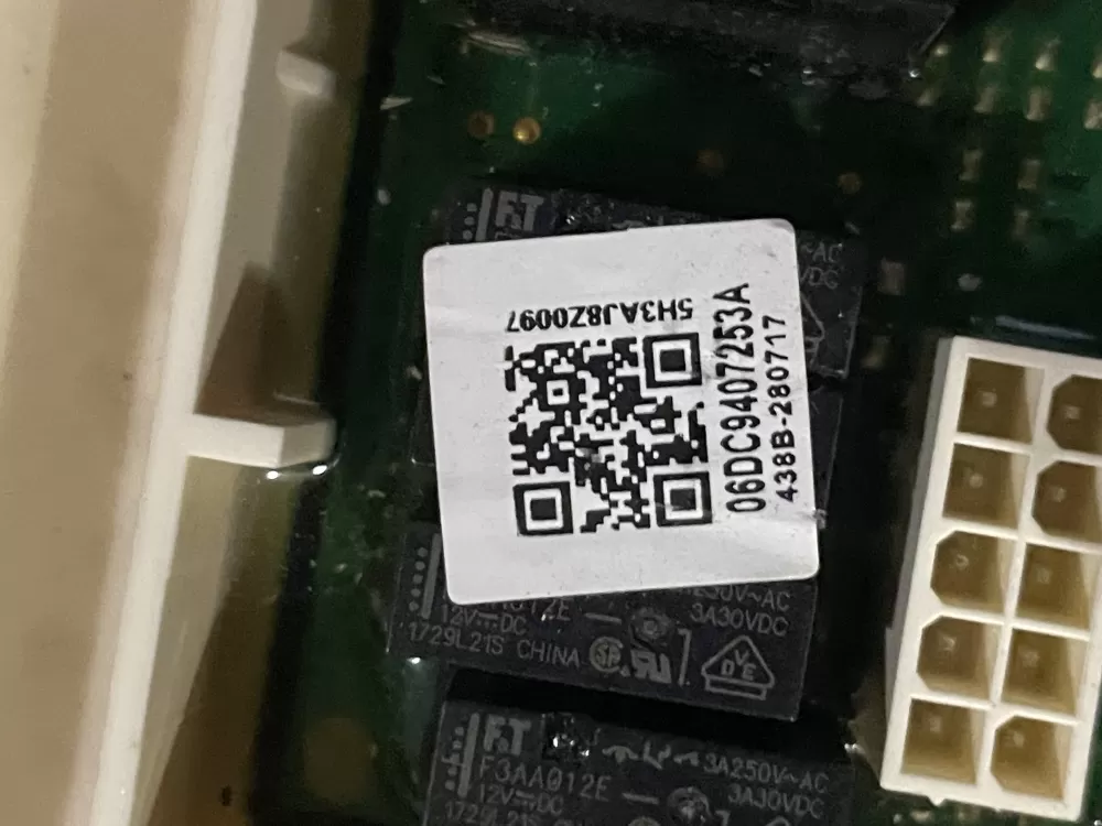 Samsung DC94 07253A Washer Main Control Board AZ33165 | Wmv362