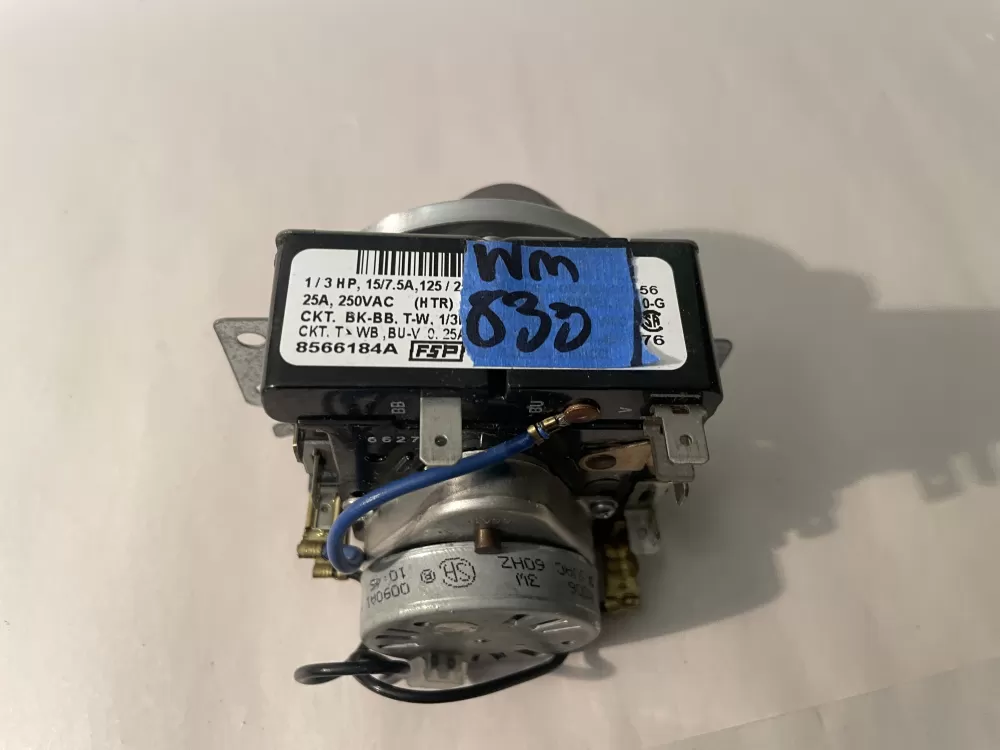 Whirlpool 8566184A 8566184 WP8566184 Dryer Timer AZ104430 | 833WM