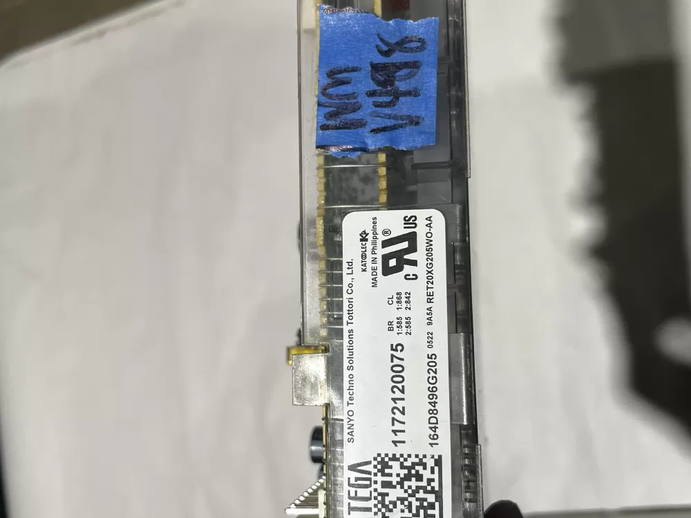 GE 164d8496g226 Oven Range Control Board AZ106793 | Wmv498