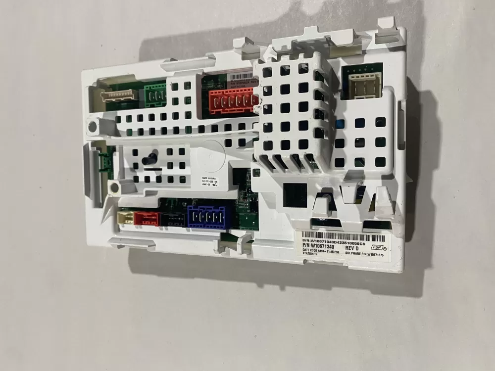 Whirlpool  KitchenAid  Roper  Estate W10671340 Washer Control Board