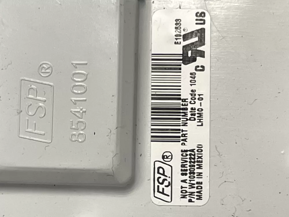 Whirlpool W10309222A Washer Control Board AZ14282 | 719