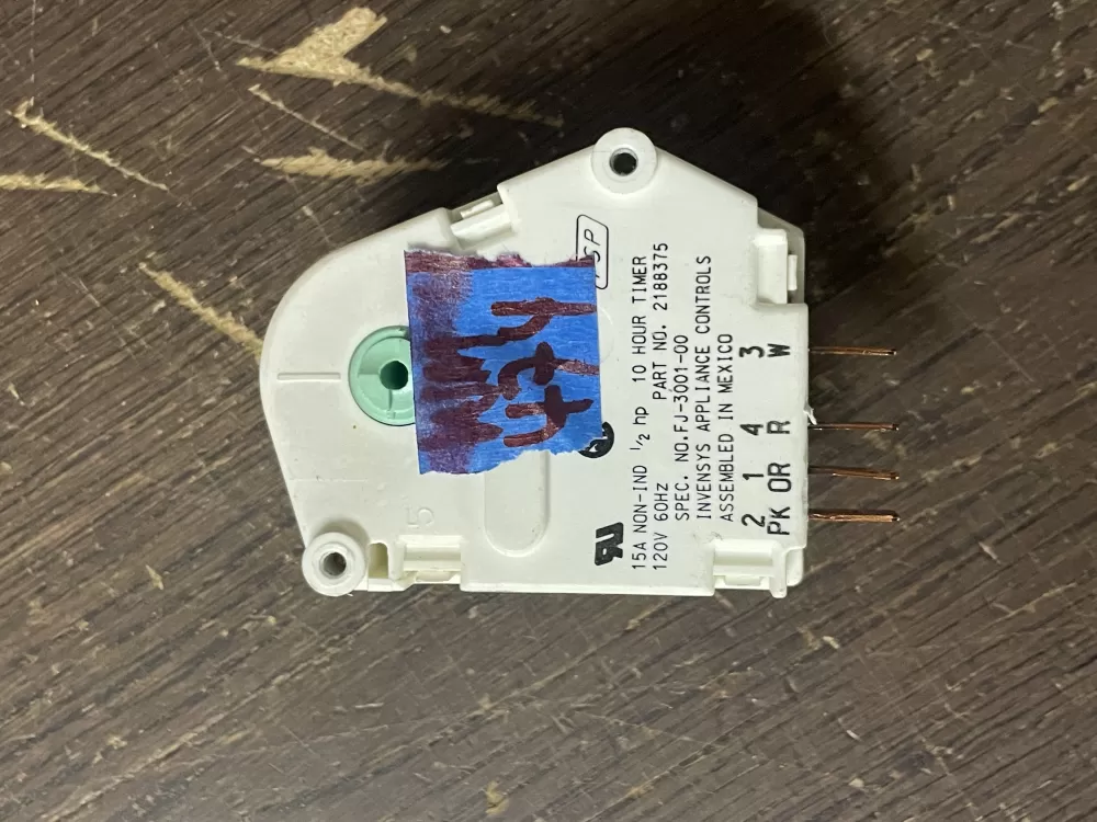 Whirlpool Kenmore W10822278 Refrigerator Defrost Timer AZ39187 | Wm474