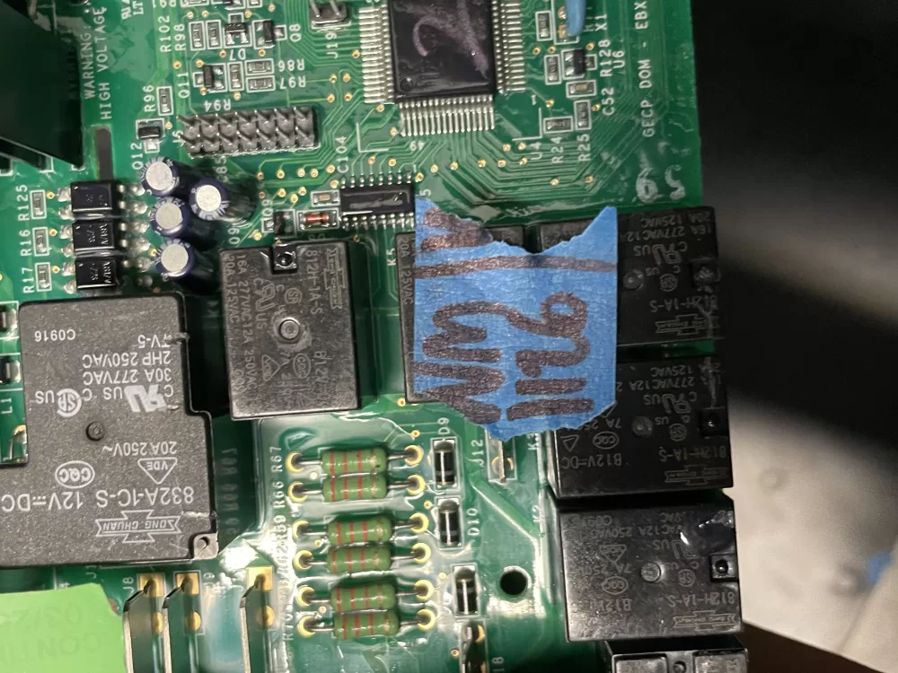 GE 200D4864G049 EBX1069P005 Refrigerator Control Board AZ19764 | WM1126
