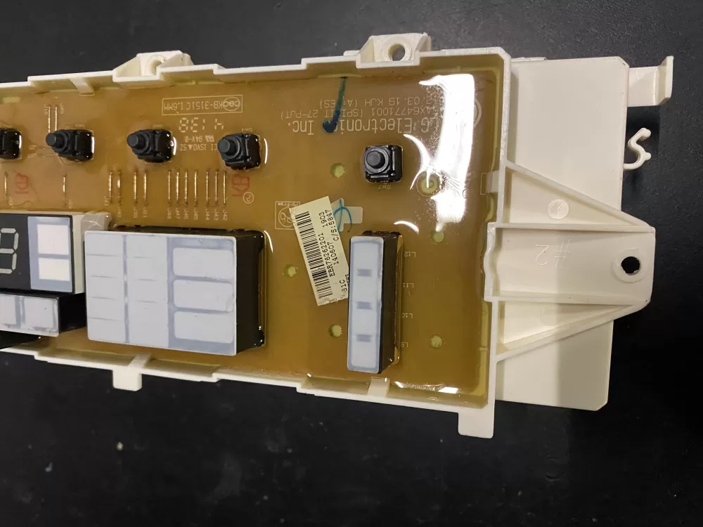 LG EBR76262201 EBR75446006 Washer Control Board AZ26600 | BK169