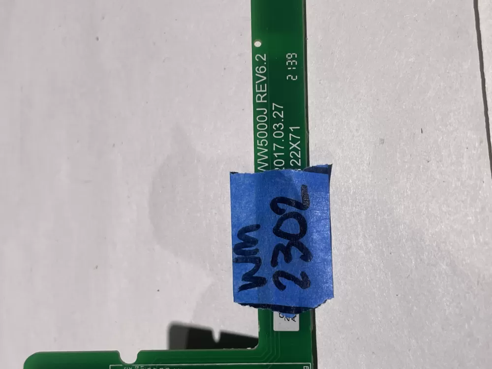 Samsung washing machine WW5000J Control board AZ127460 | Wm2302