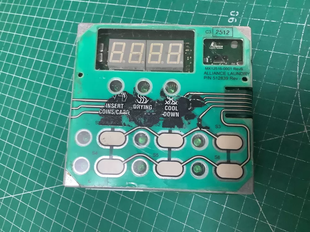 D513534P Speed Queen Dryer Control For C4 Rohs