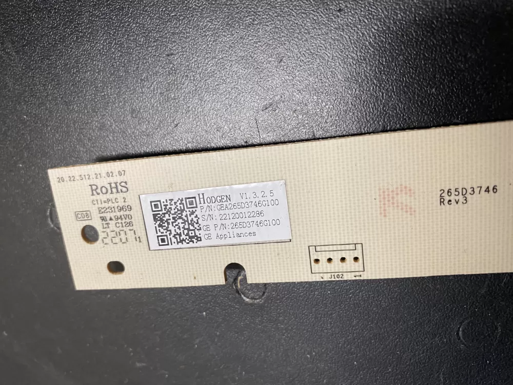 GE 265D3746G100 Control Board AZ12694 | BK850