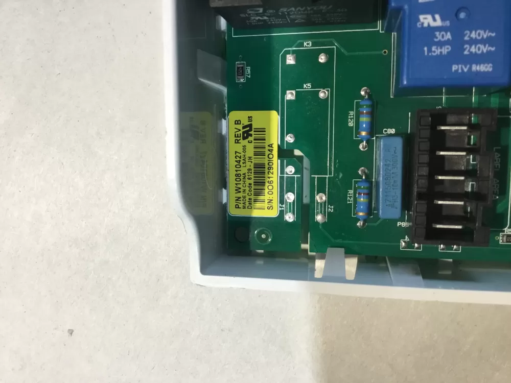 Whirlpool W10810427 Dryer Control Board AZ148632 | BG1930