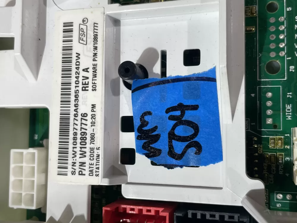 Whirlpool W10862206 W10888108 W10897776 Washer Control Board AZ195506 | Wm504