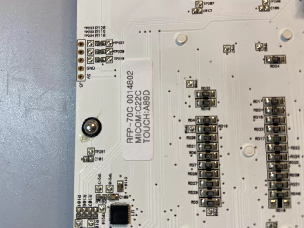 BOSH REFRIGERATOR CONTROL BOARD RFS-702/703 0014802 RPFP-70C AZ101841 | BG1969