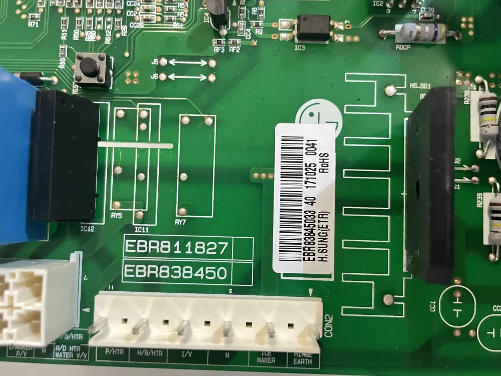 LG EBR83845033 AP6319404 Refrigerator Control Board AZ213648 | Wm1527