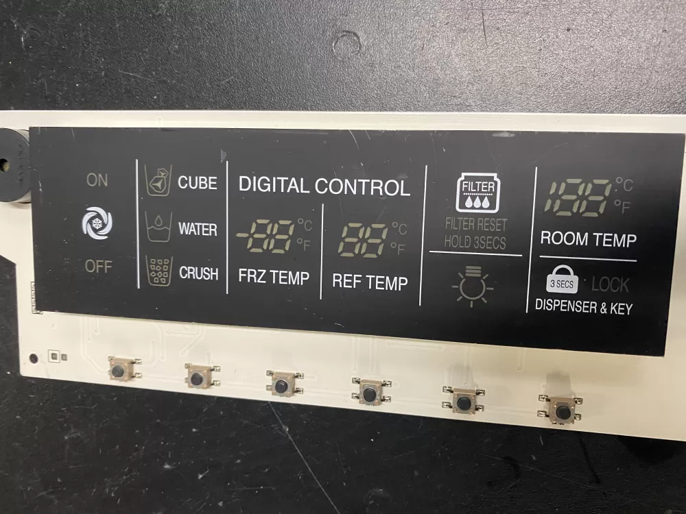 LG 6871JB1264B Refrigerator Control Board Dispenser Panel AZ15152 | BK695