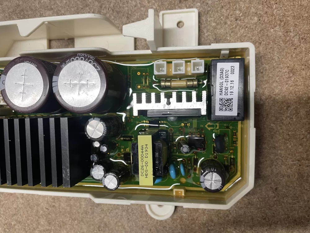 Samsung DC92 01937C Washer Control AZ18219 | KMV306