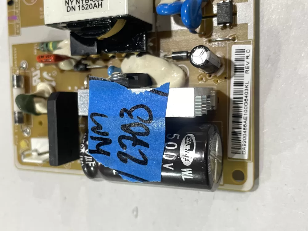 Samsung DA92 00486A Refrigerator Control Board AZ183511 | Wm2703