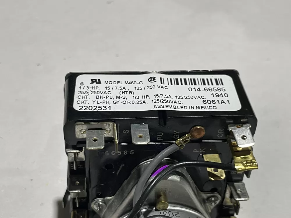Maytag Whirlpool Amana 2202531 Dryer Timer AZ146543 | Wm2460