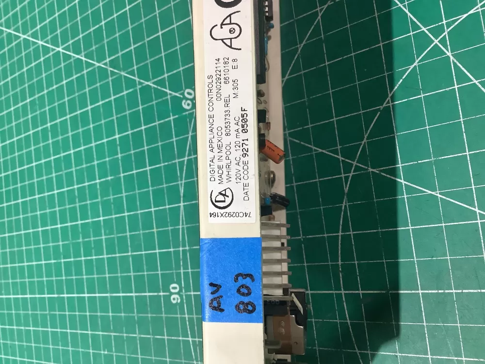 Whirlpool Oven Control Board 6610182 AZ188561 | AV803