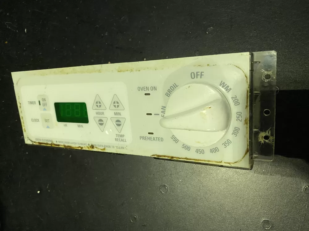 GE 191D2818P003 WB27T10231-Black Range Control Board