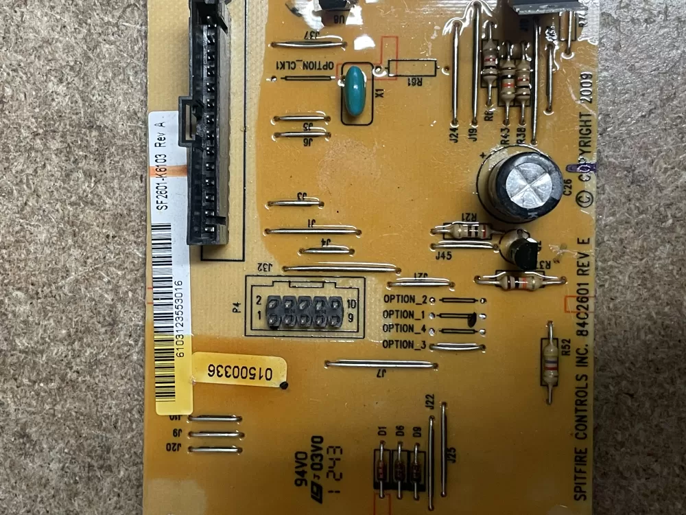Kenmore AP6327227 154543602 Dishwasher Control Board AZ18834 | KM1203