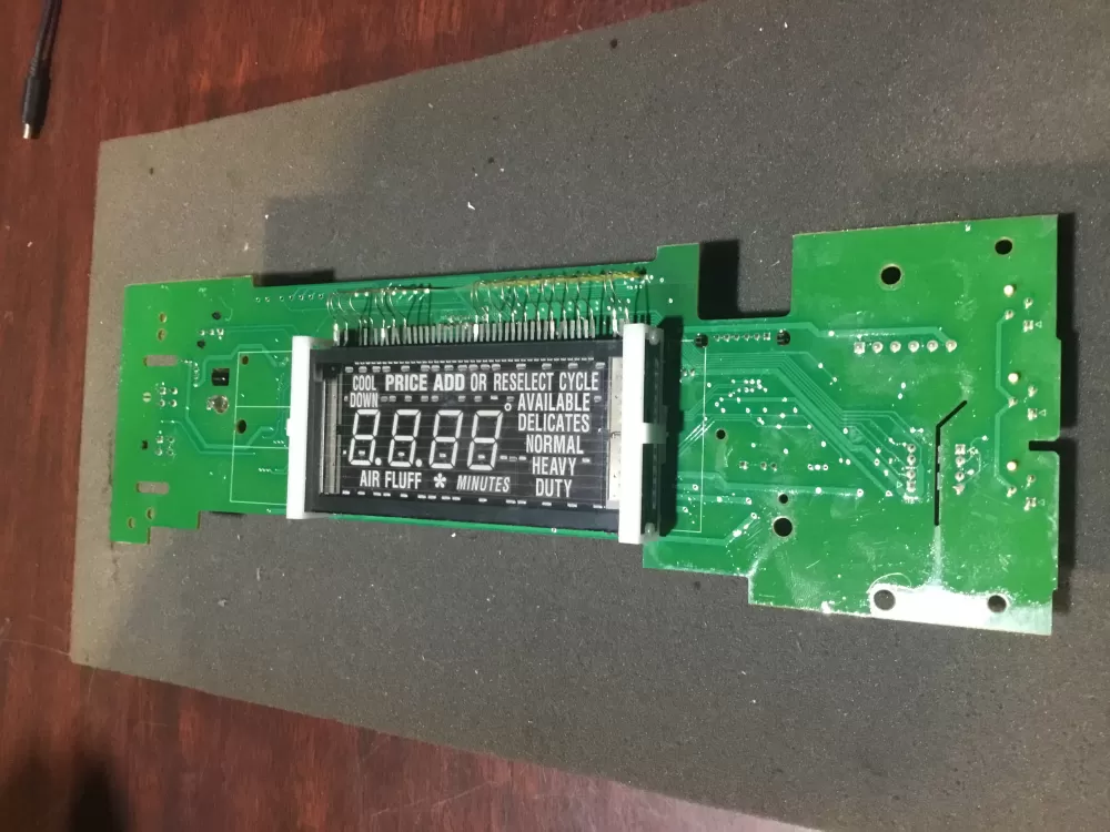 Whirlpool W11101039  AP6238037  W10852653 Washer Control Board LCD Display Interface