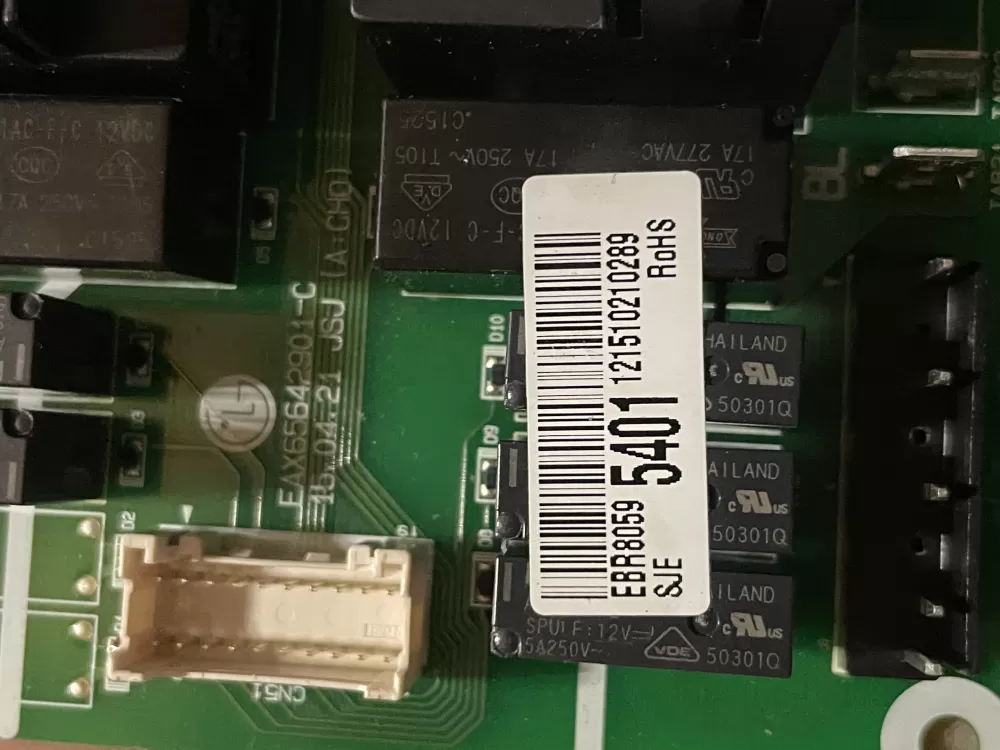 LG EBR80595401 Range Control Board AZ29491 | WM310