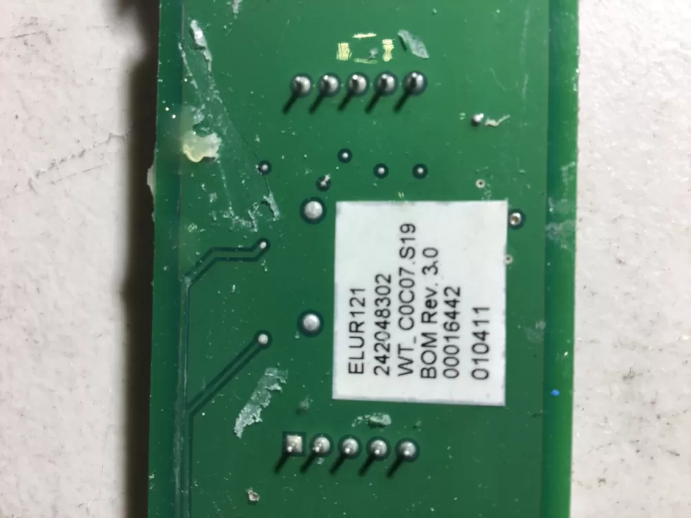 Frigidaire Kenmore 242048302 Refrigerator Control Board AZ42638 | NR1743