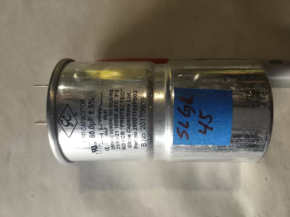 GE 290D1102P002 Washer Capacitor AZ151263 | SL45