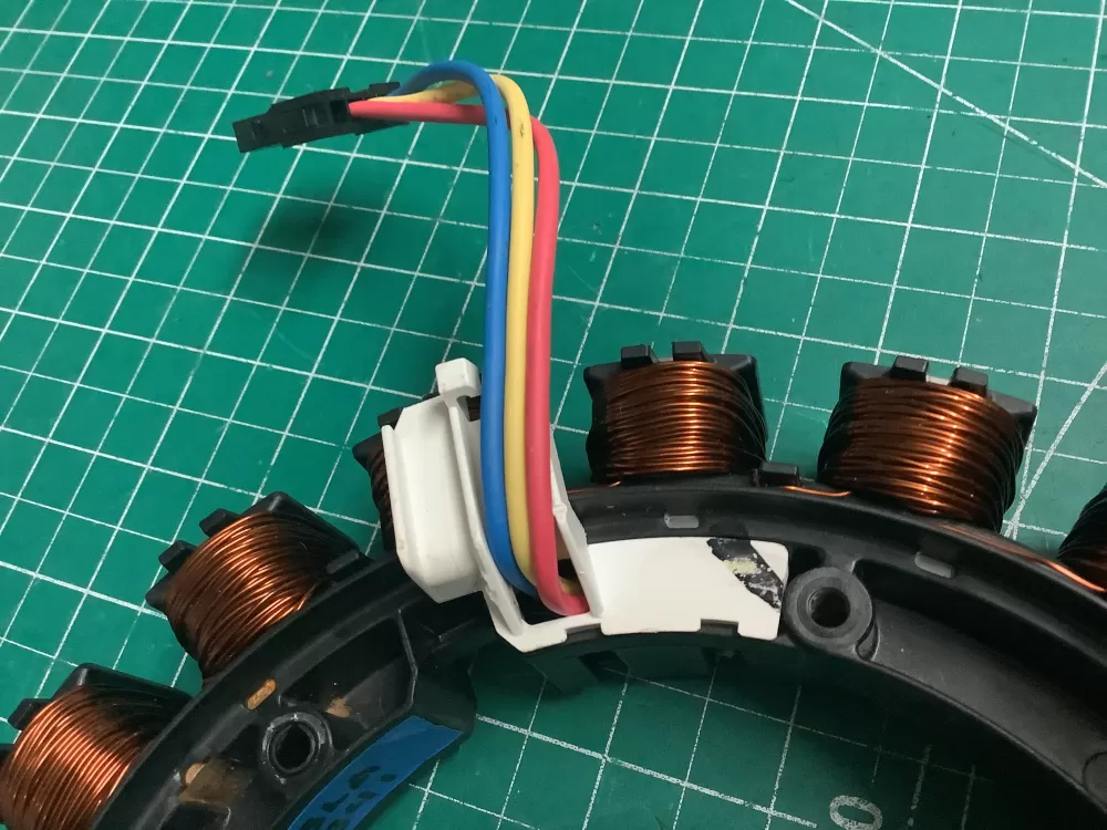 Whirlpool W10006483 Washer Control Board Stator Clutch Rotor