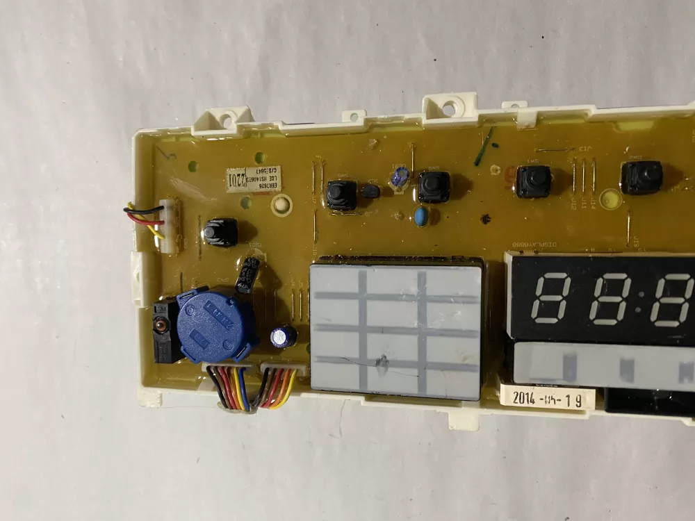LG EBR76262201 EBR75446006 Washer Control Board AZ193007 | BKV883