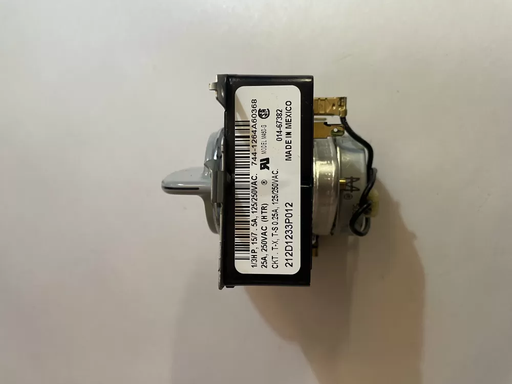 GE 212D1233P012 WE4M364 Dryer Timer