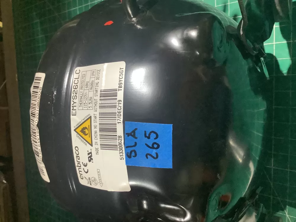 LG Refrigerator Compressor 513300628 AZ136735 | SL265