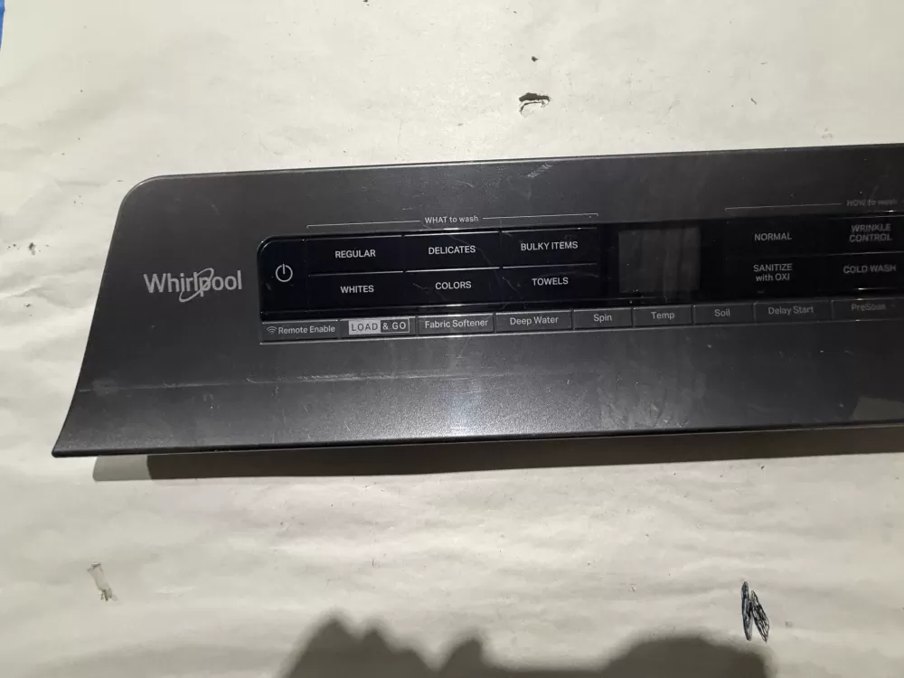 Whirlpool  W11112920  W11174237 W11112918W11112920  W11174237  W11112918 Washer Control Panel