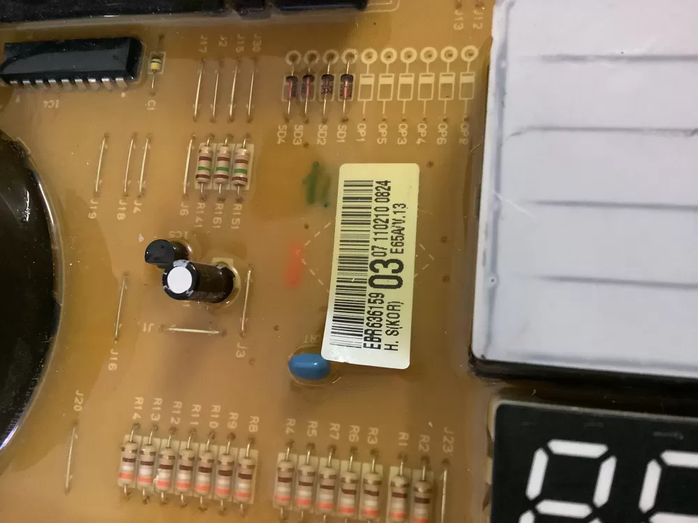 LG EAX61170502 EAX61298601 Ebr62707617 Dryer Control Board AZ195889 | NRV891