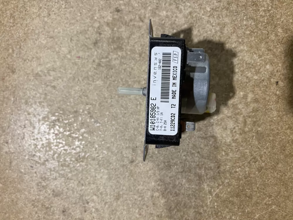 Whirlpool Maytag W10185982 Kenmore WPW10185982VP Dryer Timer AZ75401 | BK1010