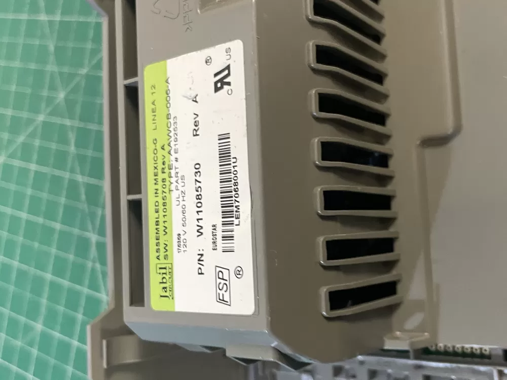 Whirlpool Washer Control Board W11085730 AZ209457 | Wmv928