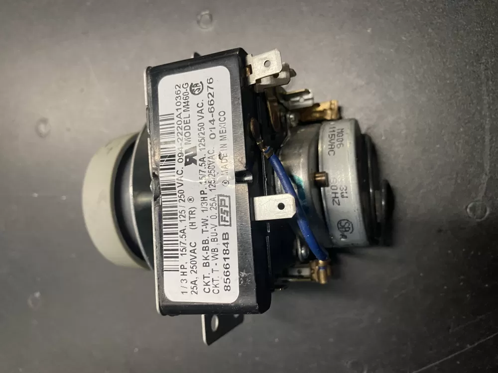 Whirlpool 8566184A 8566184 WP8566184 AP6013380 8566184R PS11746606 Dryer Timer